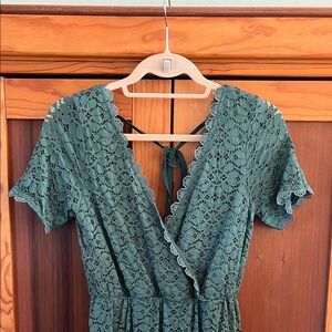 Baltic Born Emerald Lace Dress
